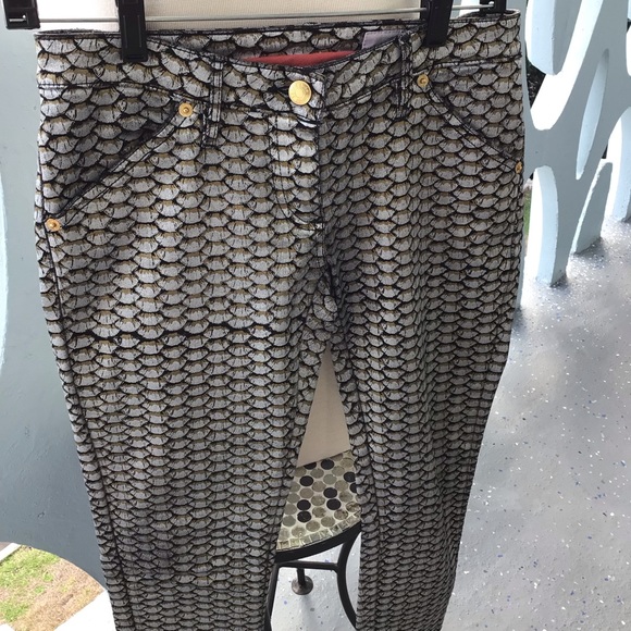 Sass & Bide Sing Brother Exotic Print Skinny Jeans Designed in Australia - Picture 7 of 8